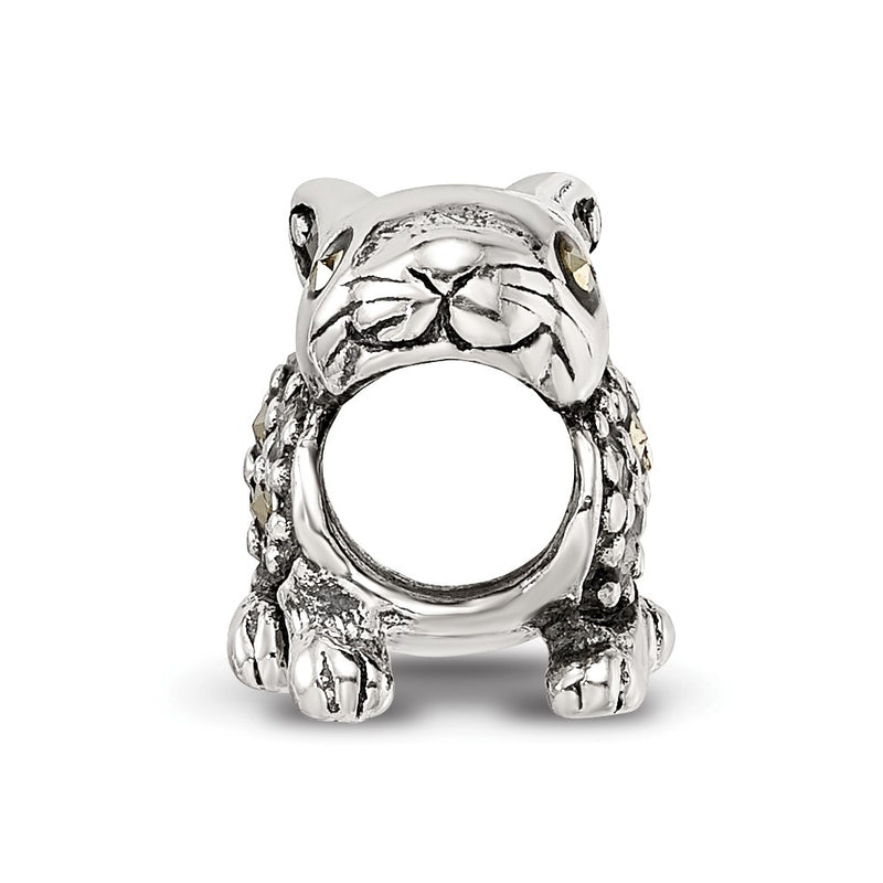 Sterling Silver Reflections Marcasite Rabbit Bead