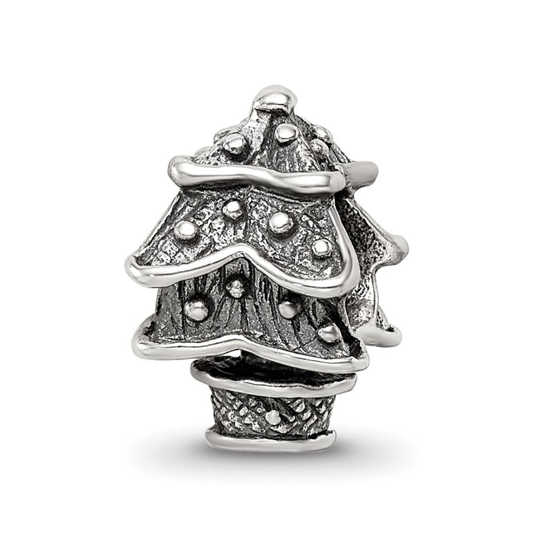 Sterling Silver Reflections Christmas Tree Bead