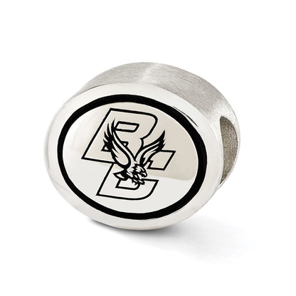 Sterling Silver Antiqued Boston College Collegiate Bead