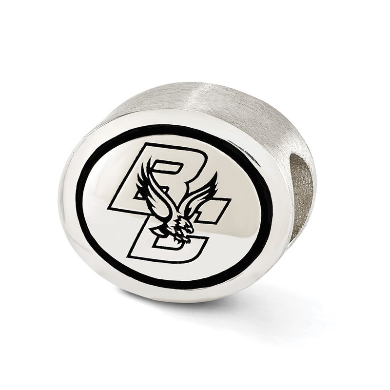 Sterling Silver Antiqued Boston College Collegiate Bead
