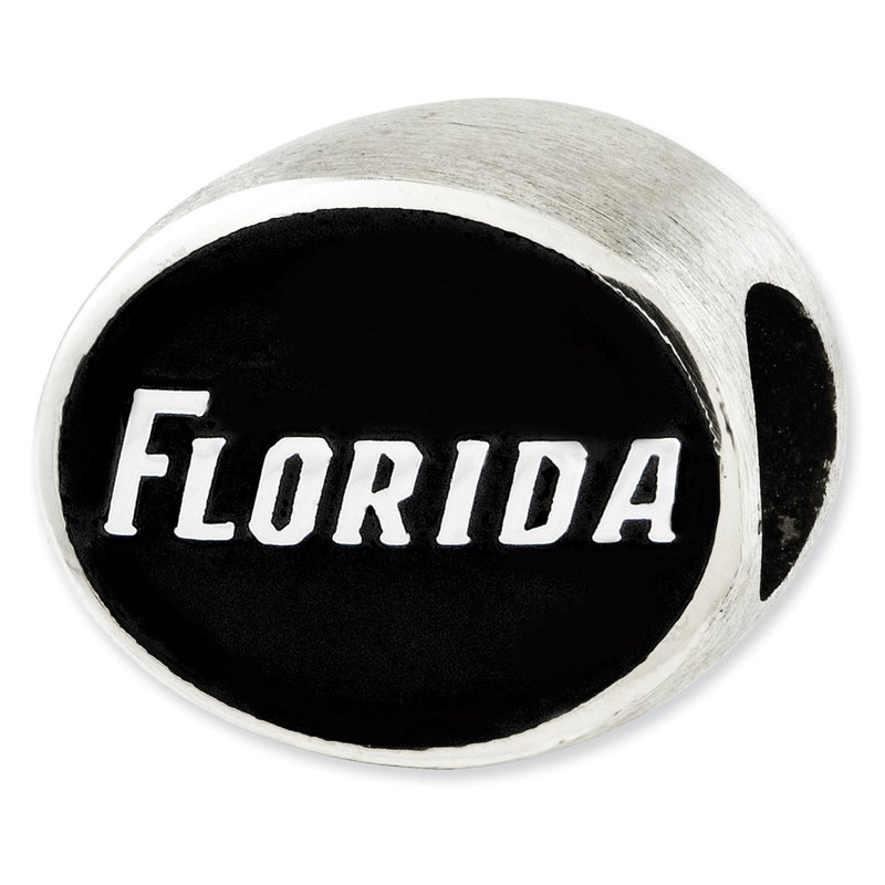 Sterling Silver Antiqued University Of Florida Collegiate Bead