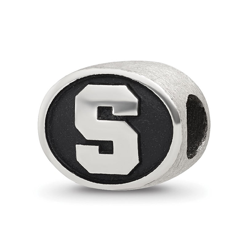 Sterling Silver Antiqued Syracuse University Collegiate Bead