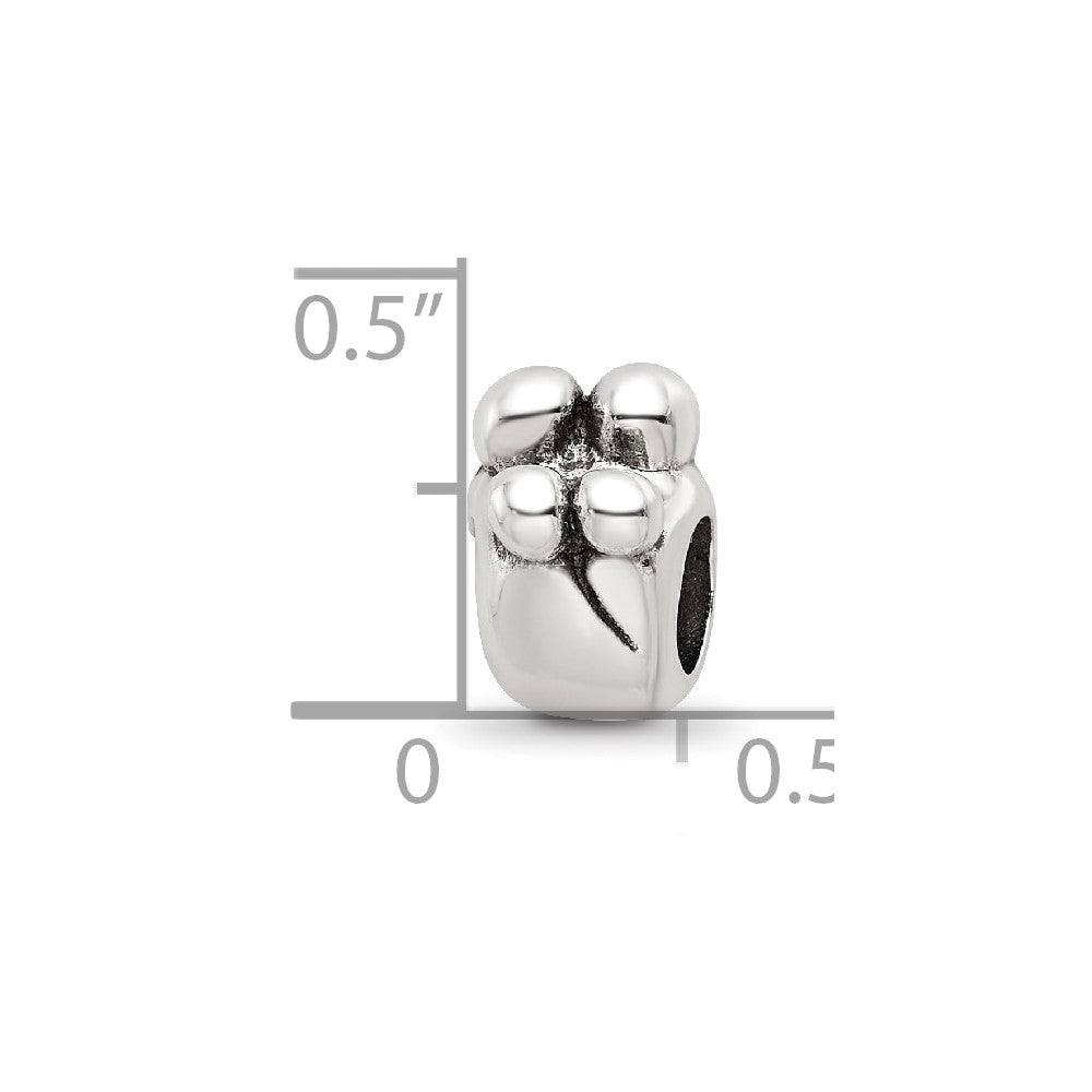 Sterling Silver Reflections Family Of 4 Bead