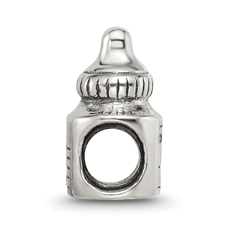 Sterling Silver Reflections Baby Bottle Bead