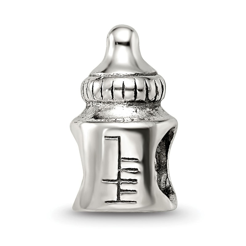 Sterling Silver Reflections Baby Bottle Bead