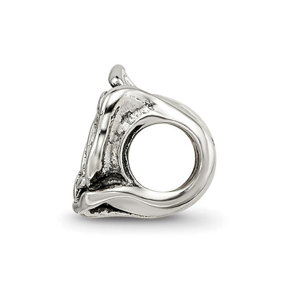 Sterling Silver Reflections Rose Floral Bead