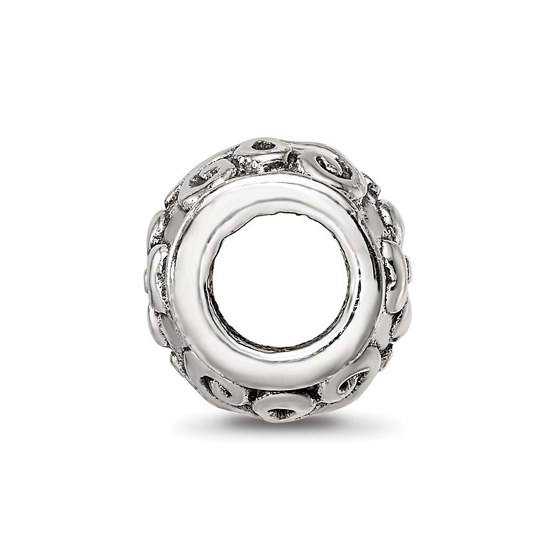 Sterling Silver Reflections Floral Bead