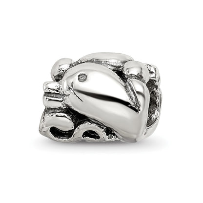 Sterling Silver Reflections Dolphin Bead