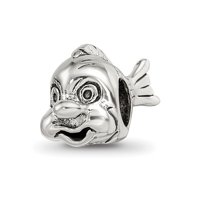 Sterling Silver Reflections Fish Bead