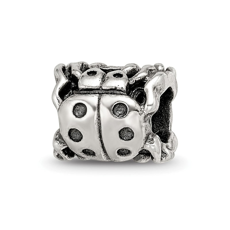 Sterling Silver Reflections Ladybug Bead