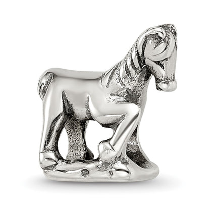 Sterling Silver Reflections Horse Bead