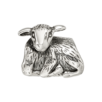 Sterling Silver Reflections Lamb Bead