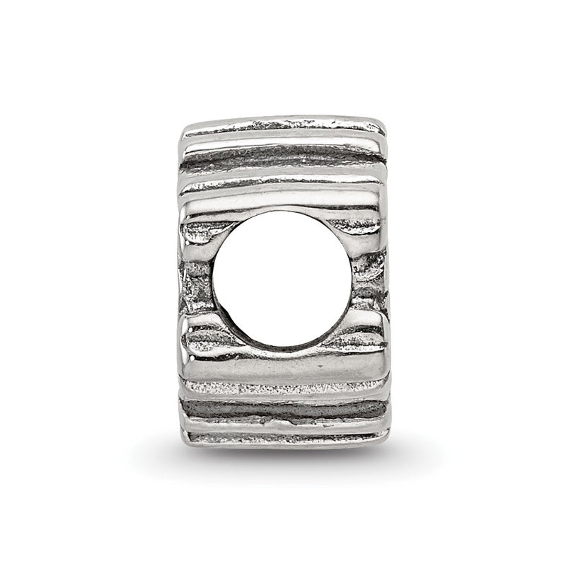 Sterling Silver Reflections Snowflake Bead