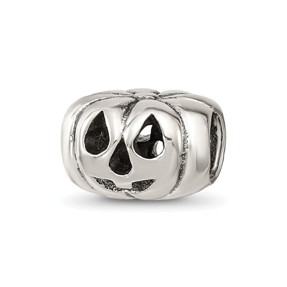 Sterling Silver Reflections Jack O Lantern Bead