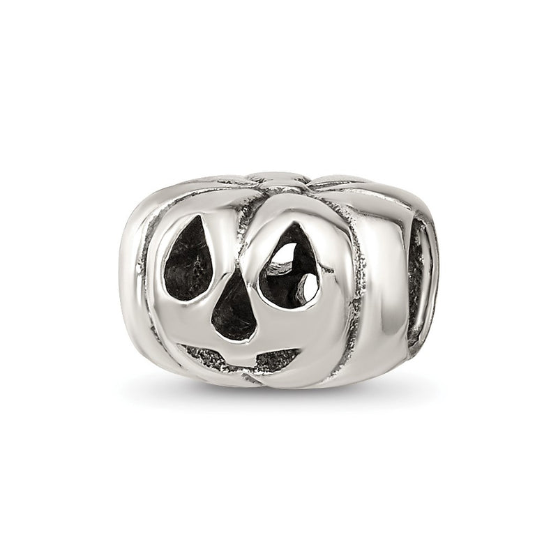 Sterling Silver Reflections Jack O Lantern Bead