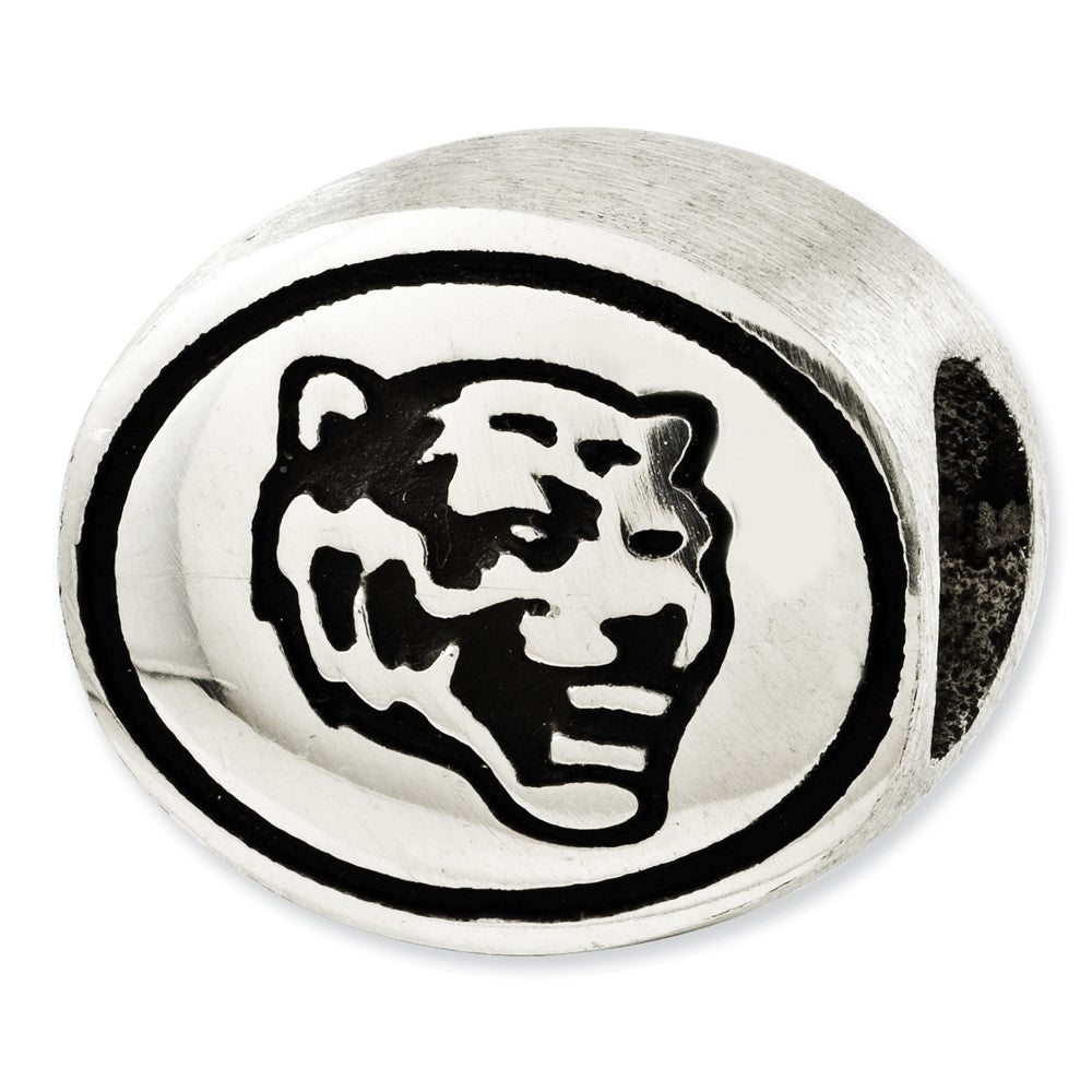 Sterling Silver Antiqued University Of Memphis Collegiate Bead