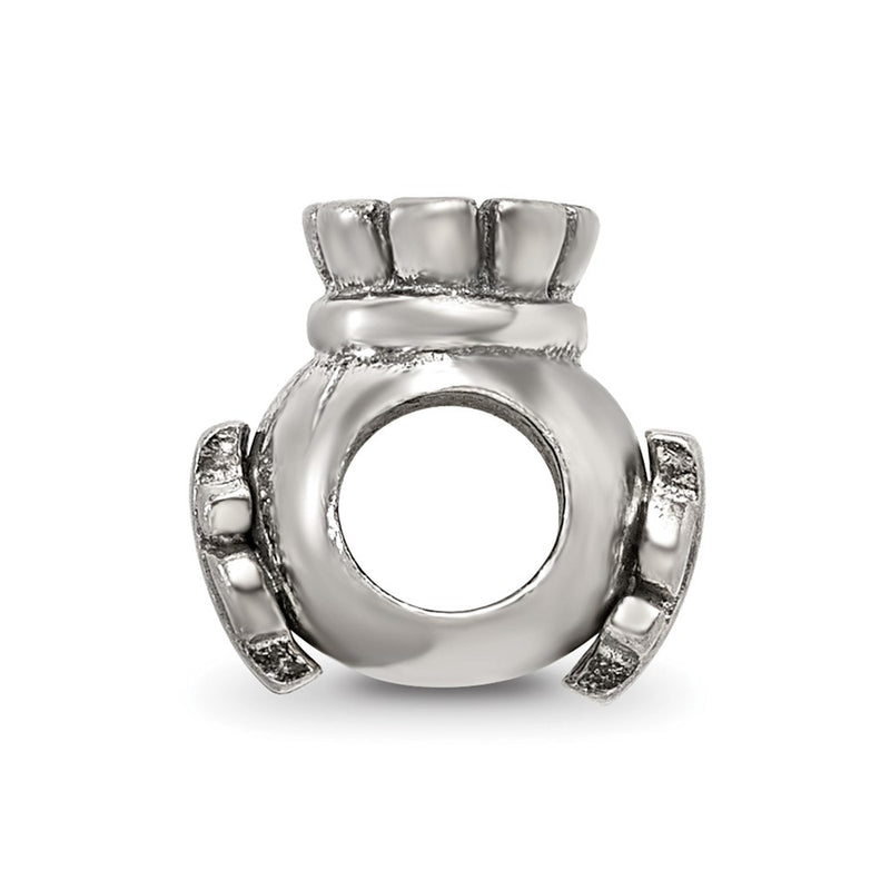 Sterling Silver Reflections Money Bag Bead
