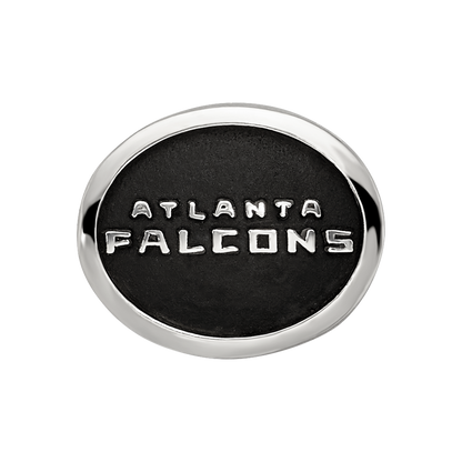 Sterling Silver Enameled Logoart Atlanta Falcons Nfl Bead