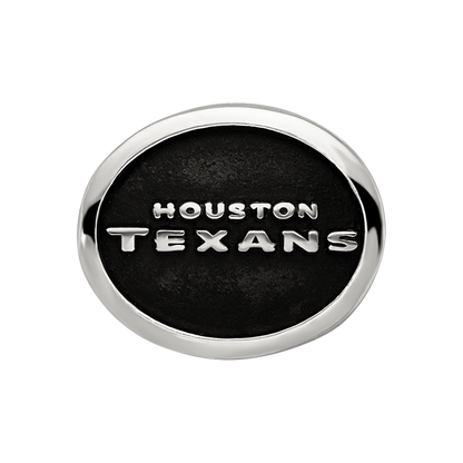 Sterling Silver Logoart Enameled Houston Texans Nfl Bead