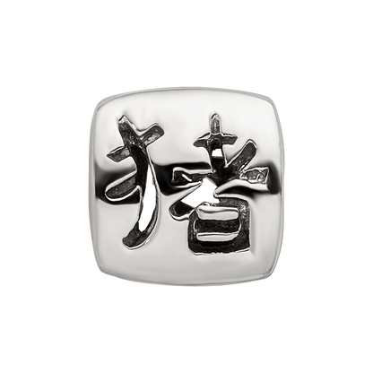 Sterling Silver Reflections Chinese Good Luck Bead