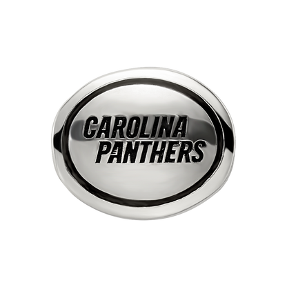Sterling Silver Antiqued Carolina Panthers Nfl Bead