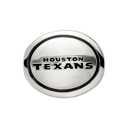 Sterling Silver Antiqued Houston Texans Nfl Bead