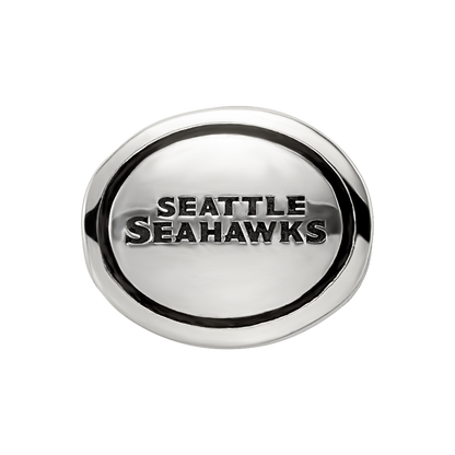 Sterling Silver Antiqued Seattle Seahawks Nfl Bead