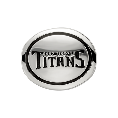 Sterling Silver Antiqued Tennessee Titans Nfl Bead