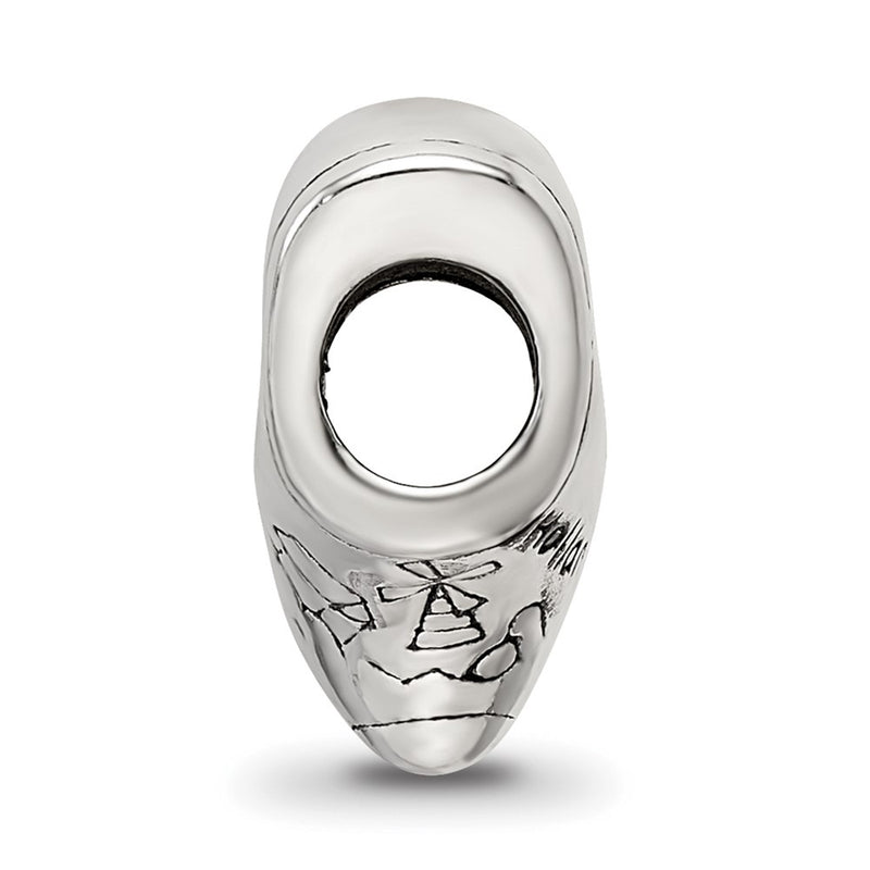 Sterling Silver Reflections Holland Shoe Bead