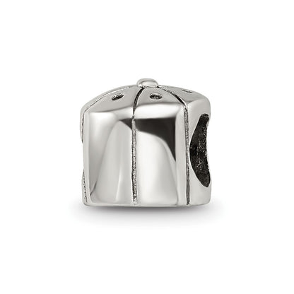 Sterling Silver Reflections Baseball Cap Bead