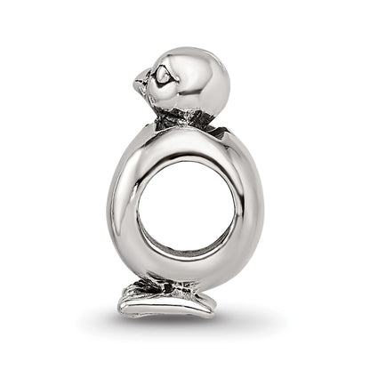 Sterling Silver Reflections Baby Bird In Egg Bead