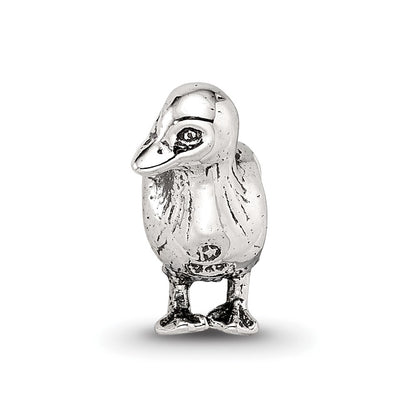 Sterling Silver Reflections Duck Bead