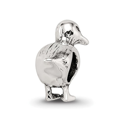 Sterling Silver Reflections Duck Bead