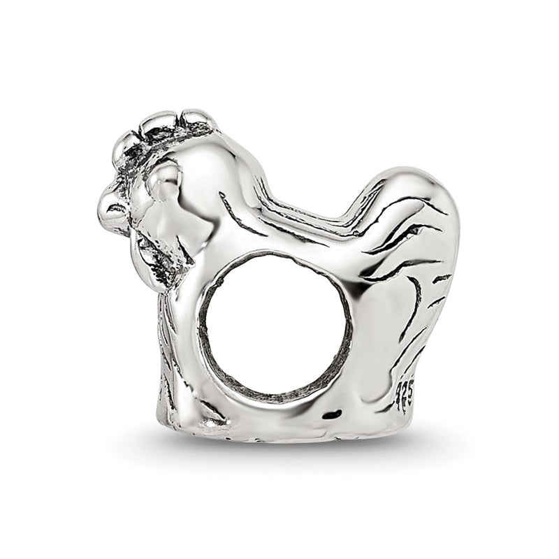 Sterling Silver Reflections Chicken Bead