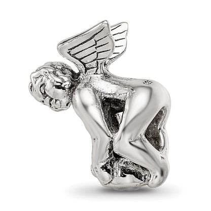 Sterling Silver Reflections June Cz Antiqued Bead