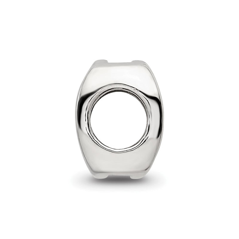 Sterling Silver Reflections Aries Zodiac Antiqued Bead
