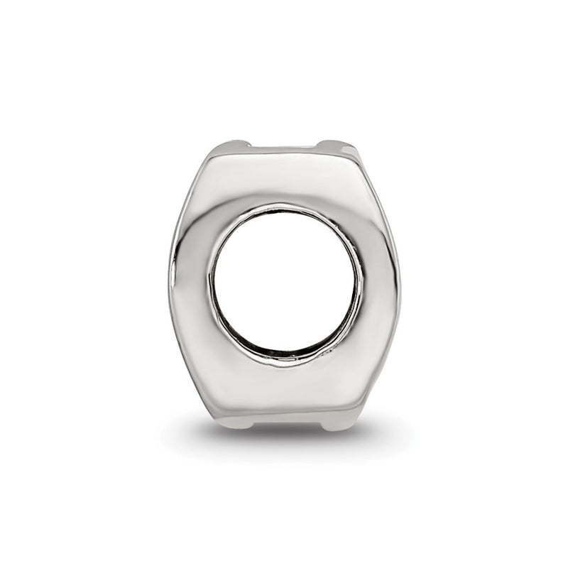 Sterling Silver Reflections Virgo Zodiac Antiqued Bead