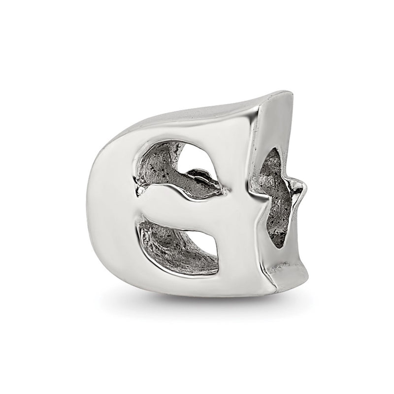 Sterling Silver Reflections Letter G Bead
