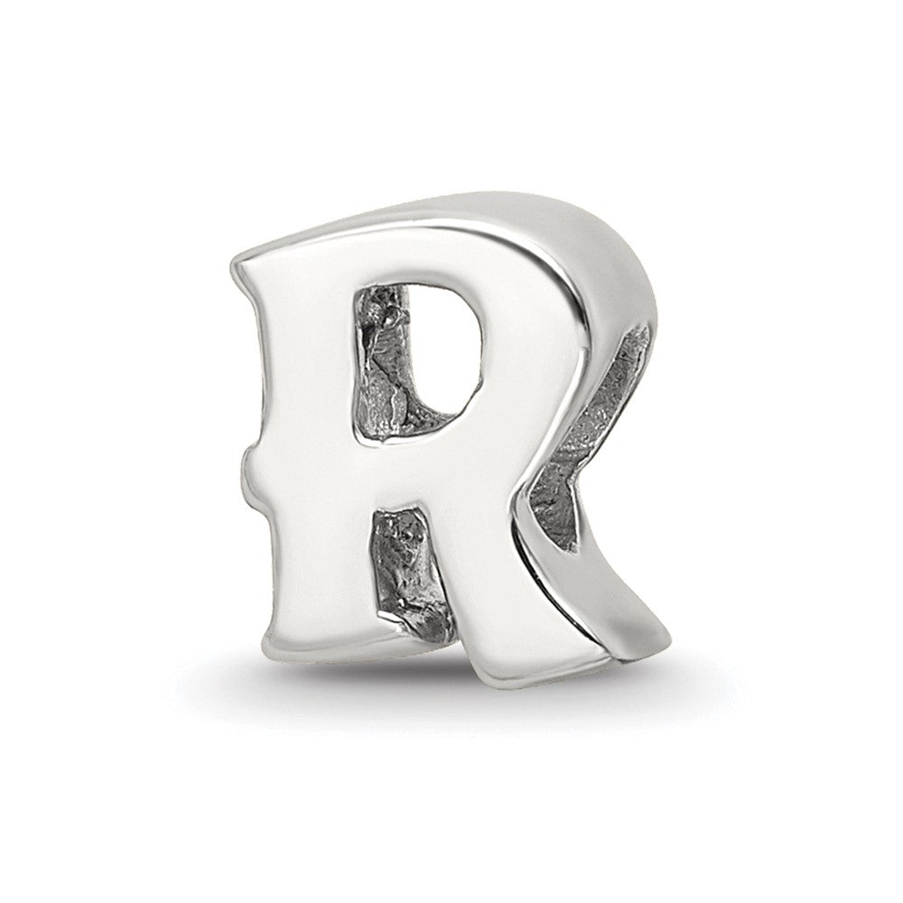Goldia Winshell Sterling Silver Reflections Letter R Bead | Goldia.com