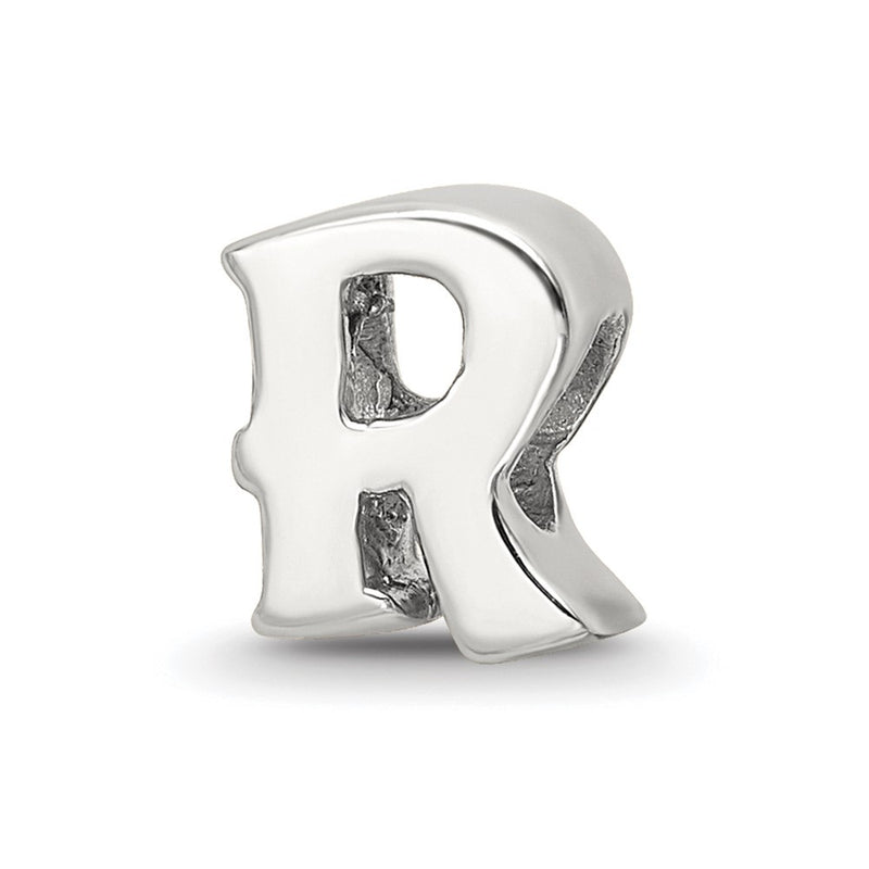 Sterling Silver Reflections Letter R Bead