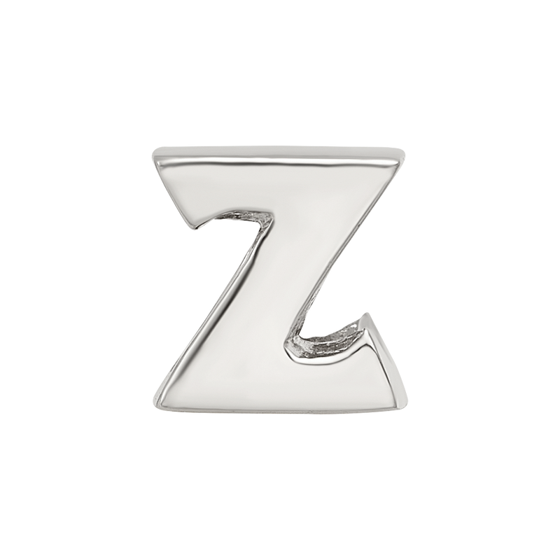 Sterling Silver Reflections Letter Z Bead