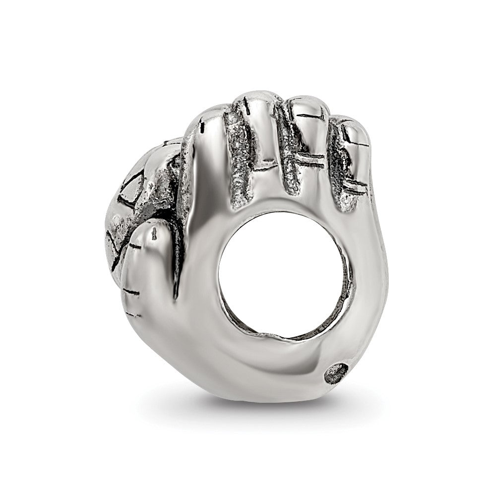 Sterling Silver Reflections World In Hands Bead