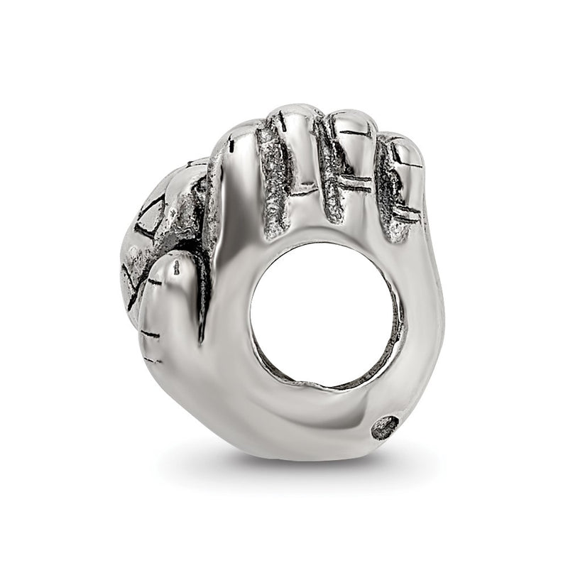 Sterling Silver Reflections World In Hands Bead