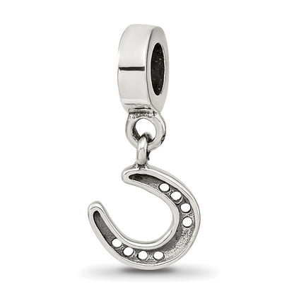 Sterling Silver Reflections Horseshoe Dangle Bead