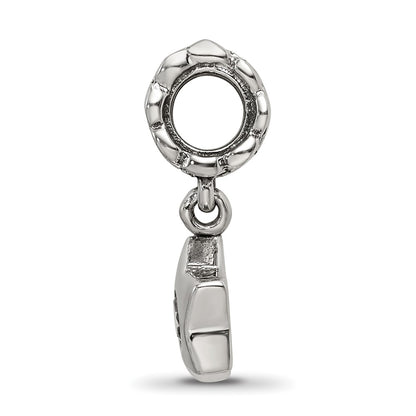 Sterling Silver Reflections Cz Star Dangle Bead