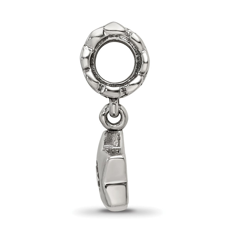Sterling Silver Reflections Cz Star Dangle Bead
