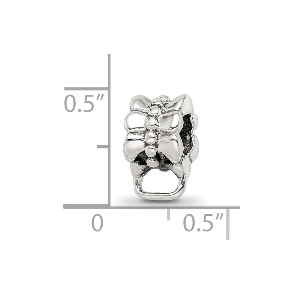 Sterling Silver Reflections W/Loop For Click-On Bead