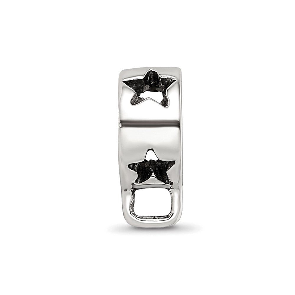 Sterling Silver Reflections Star W/Loop For Click-On Bead