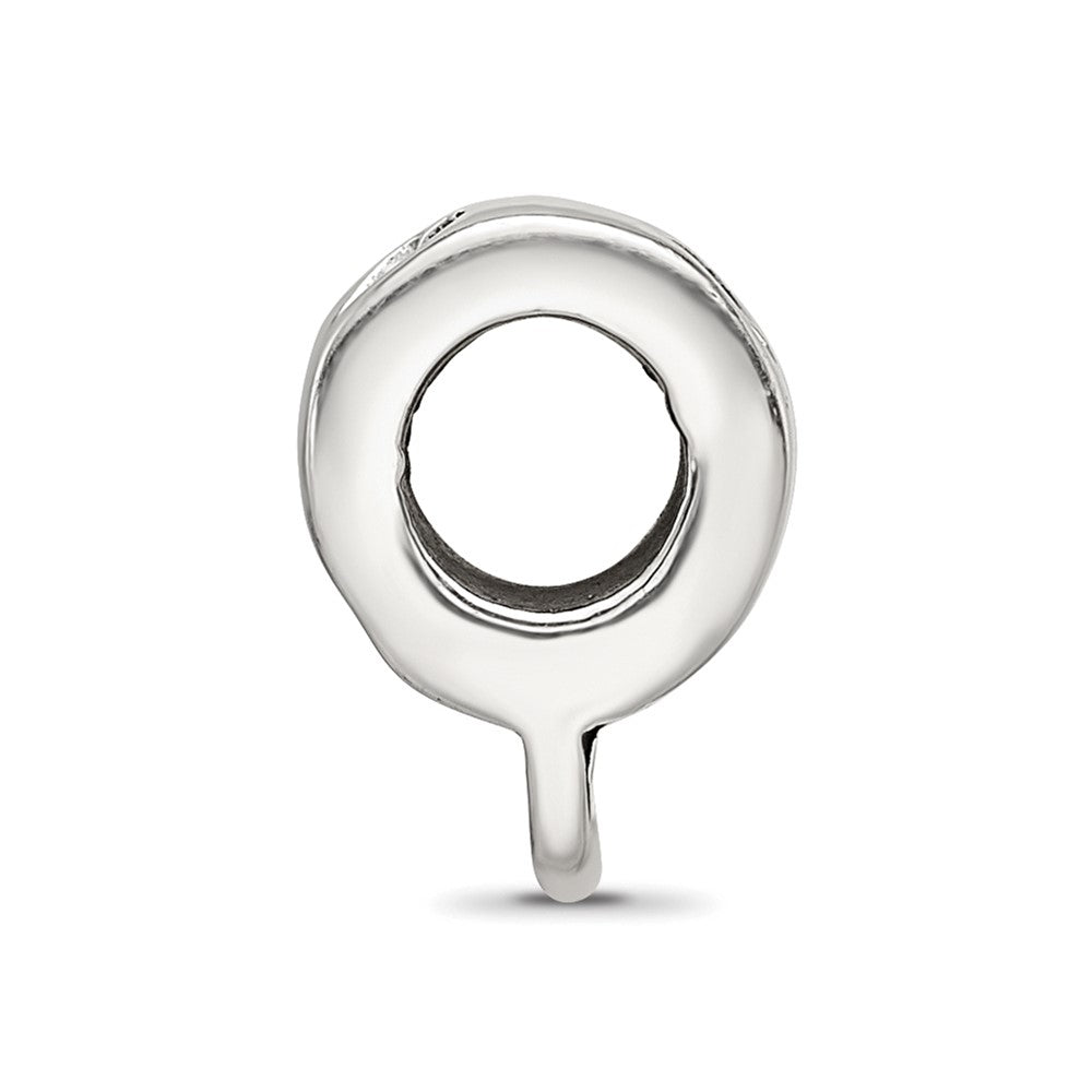 Sterling Silver Reflections Heart W/Loop For Click-On Bead