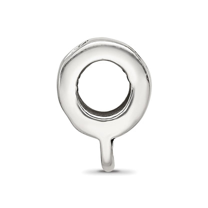 Sterling Silver Reflections Heart W/Loop For Click-On Bead